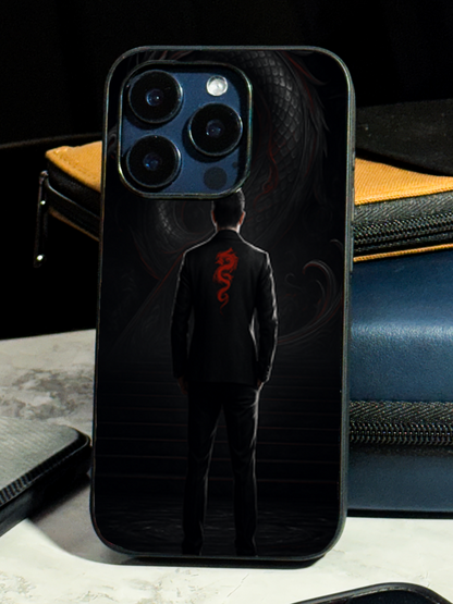 Venom Authority Premium Glass Back Cover For iPhone 11,12,13,14,15,16 Models