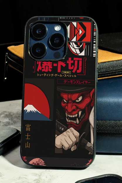 Dragon Graffiti Premium Glass Back Cover For iPhone 11,12,13,14,15,16 Models