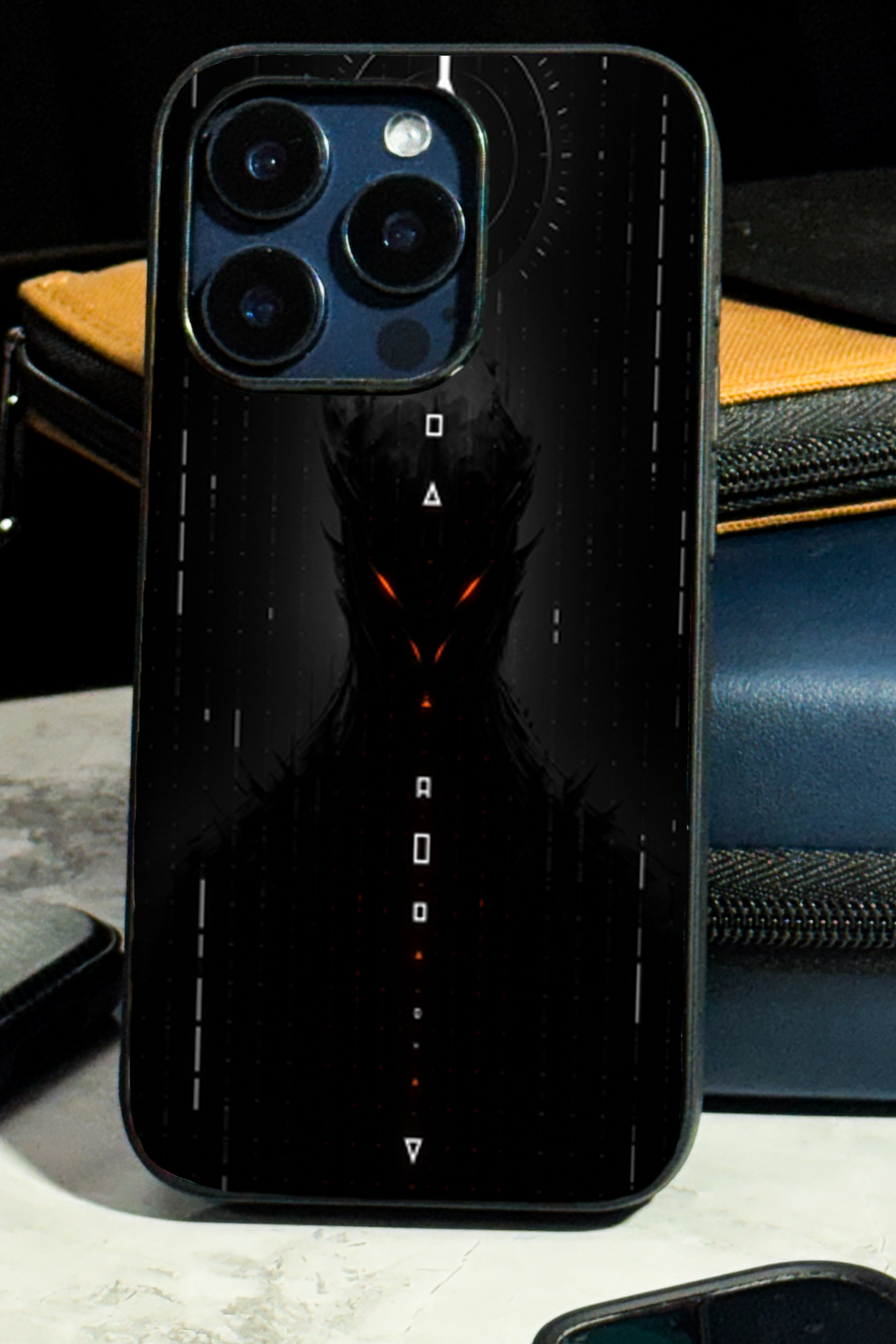 Oblivion Eyes Premium Glass Back Cover For iPhone 11,12,13,14,15,16 Models