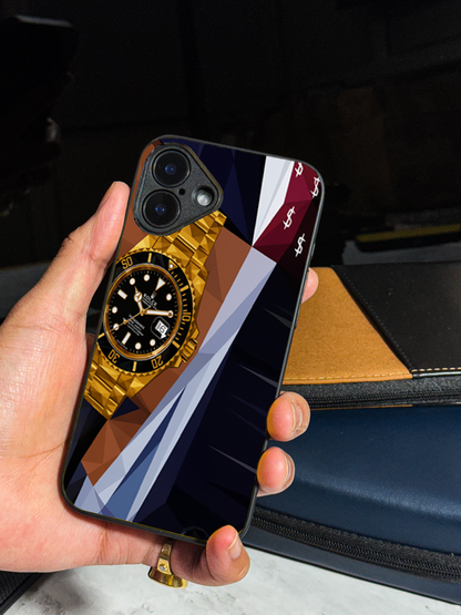 Golden Hour Premium Glass Back Cover For iPhone 11,12,13,14,15,16 Models