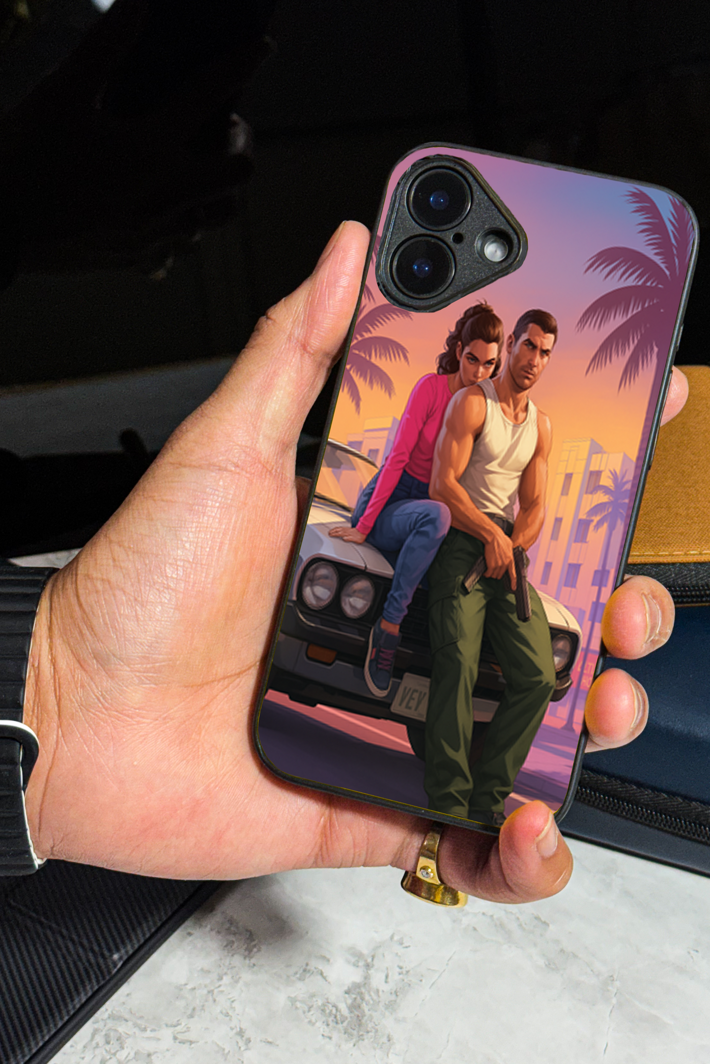 Heatwave Premium Glass Back Cover For iPhone 11,12,13,14,15,16 Models