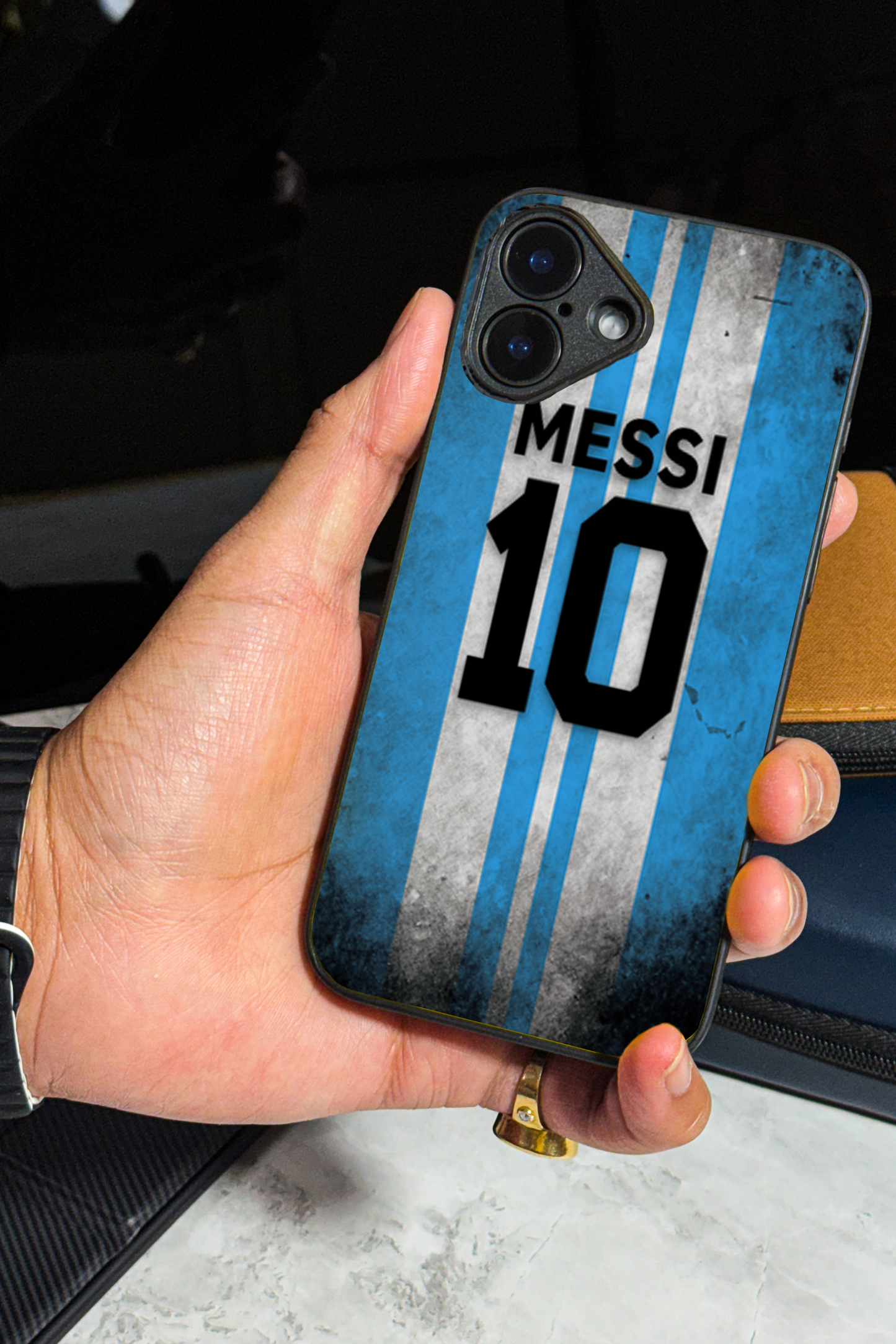 GOAT 10 Premium Glass Back Cover For iPhone 11,12,13,14,15,16 Models