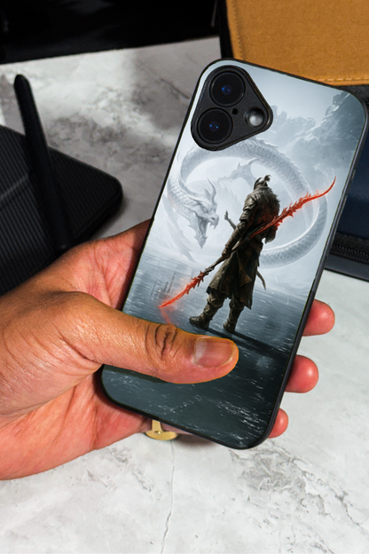 Lets Fight Premium Glass Back Cover For iPhone 11,12,13,14,15,16 Models