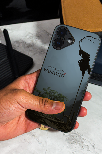 BMW -Black Myth Wukong Premium Glass Back Cover | iPhone 11,12,13,14,15,16 Models