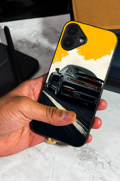 Velocity Premium Glass Back Cover For iPhone 11,12,13,14,15,16 Models