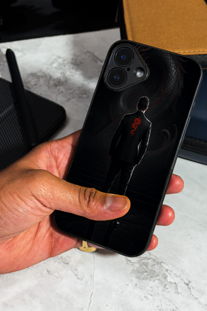 Venom Authority Premium Glass Back Cover For iPhone 11,12,13,14,15,16 Models