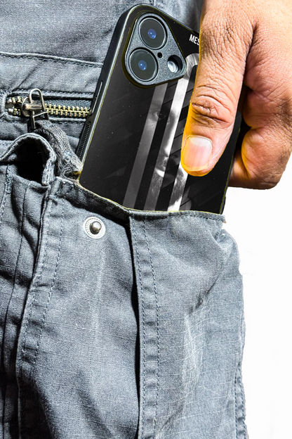 The Maestro Premium Glass Back Cover For iPhone 11,12,13,14,15,16 Models