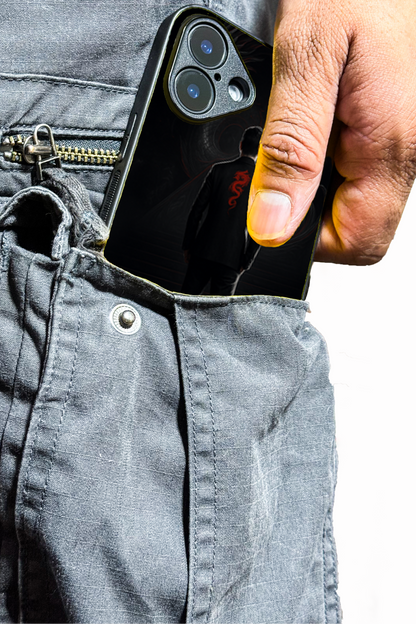 Venom Authority Premium Glass Back Cover For iPhone 11,12,13,14,15,16 Models