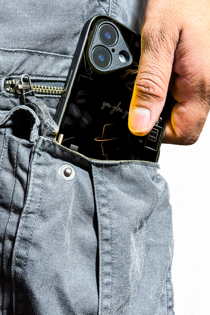 Glow & Grace Premium Glass Back Cover For iPhone 11,12,13,14,15,16 Models