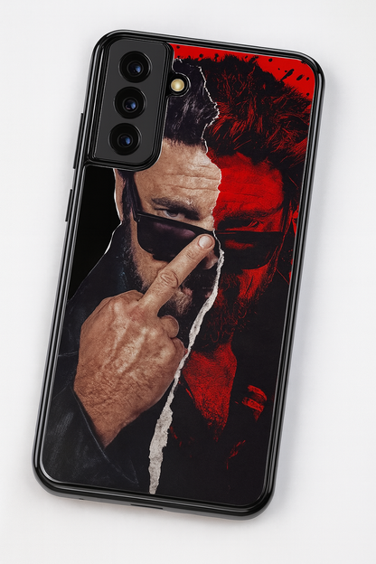 I am William Butcher Premium Glass Back Cover For Galaxy S22, S23, S24, S25 Models