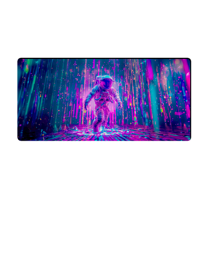 Printed Mouse Pad| Silicon Base | Astronaut In The Ocean Graphic | Available in Size - Small, Large