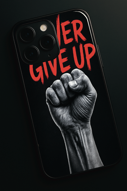 Iron Will Premium Glass Back Cover For iPhone 11,12,13,14,15,16 Models