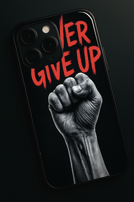 Iron Will Premium Glass Back Cover For iPhone 11,12,13,14,15,16 Models