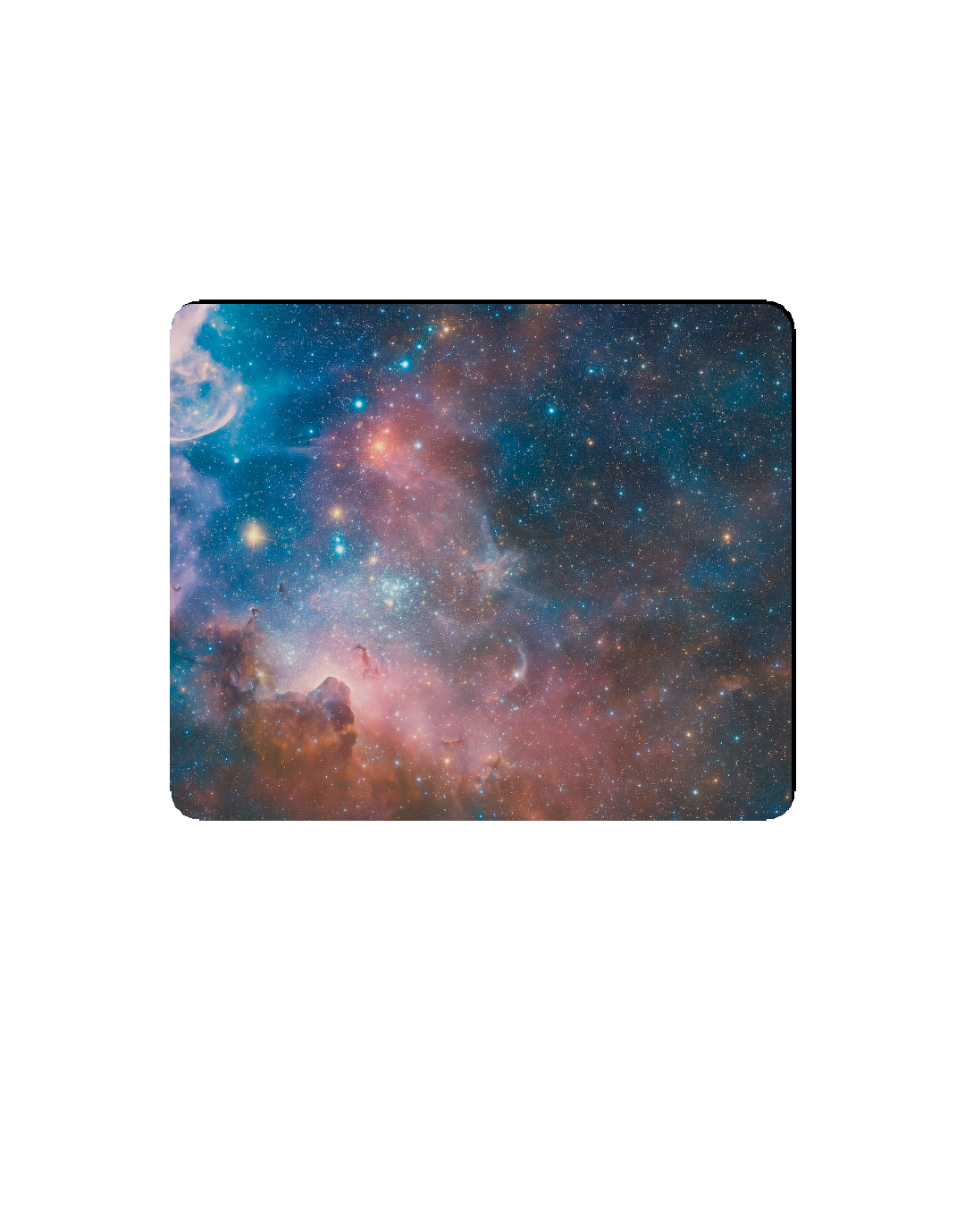 Printed Mouse Pad| Silicon Base | Starry Glaze Graphic | Available in Size - Small, Large