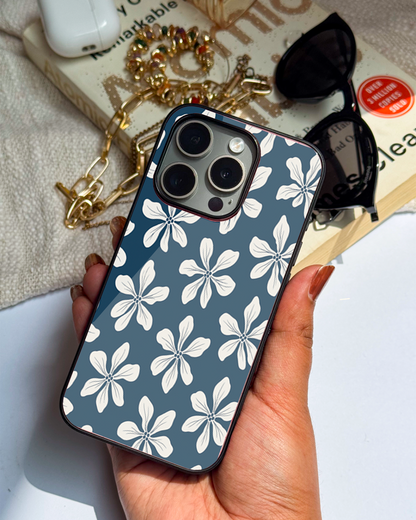 Lily Love remium Glass Back Cover For iPhone 11,12,13,14,15,16 Models