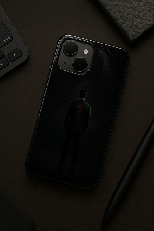 Venom Authority Premium Glass Back Cover For iPhone 11,12,13,14,15,16 Models