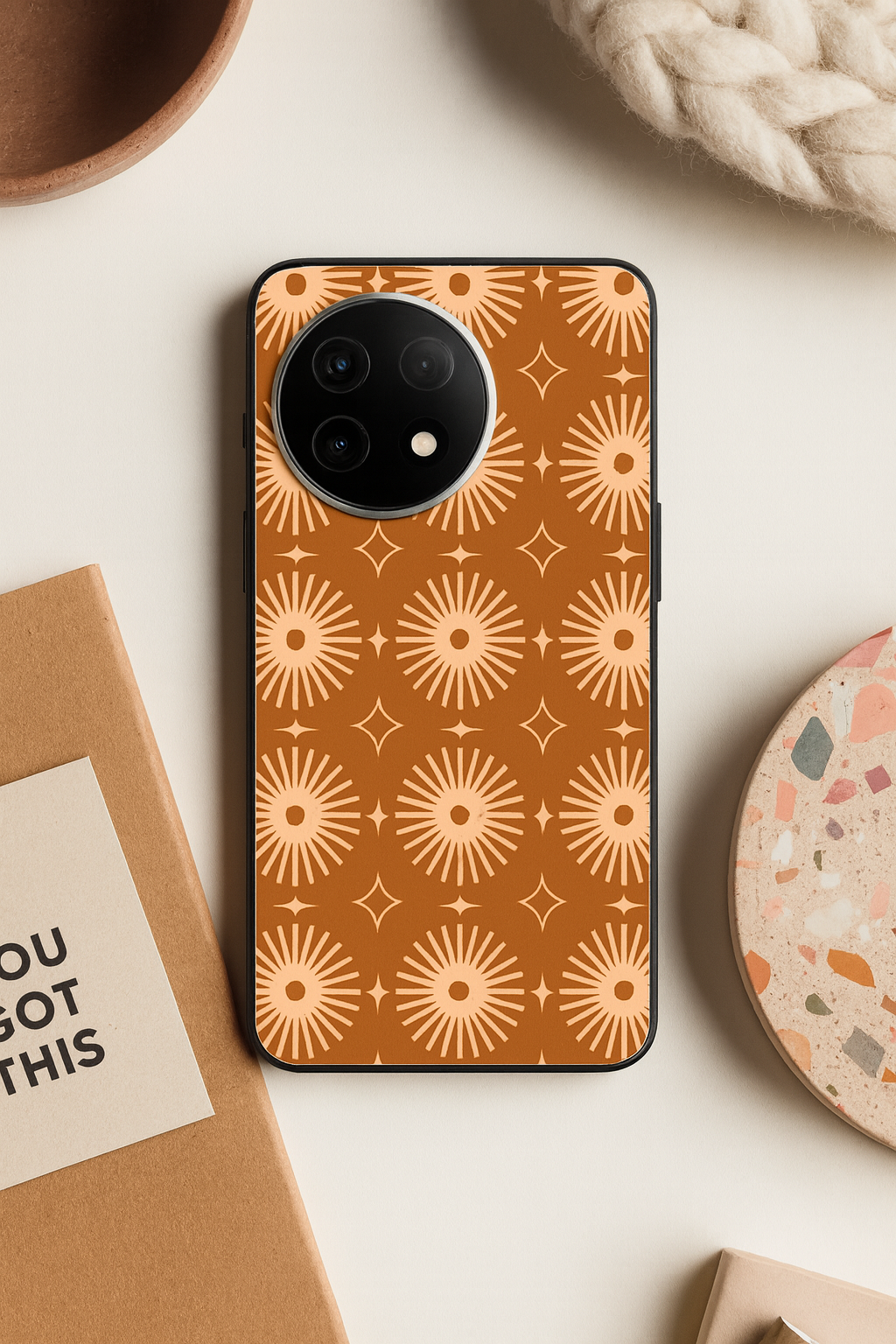 Aesthetic Sparkles Premium Glass Back Cover For One Plus 13, 12, 11, 10, Nord Series The Case & Co