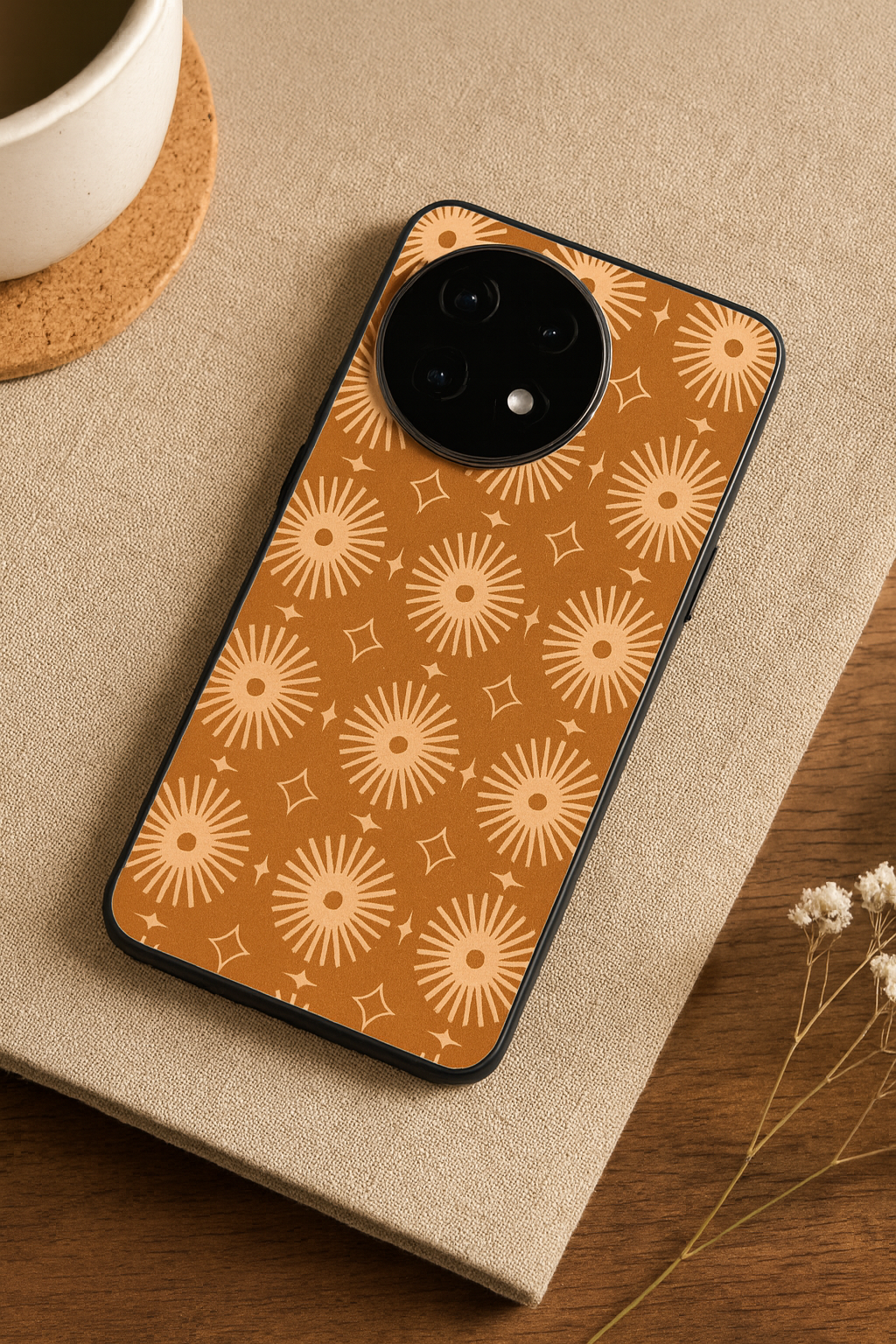 Aesthetic Sparkles Premium Glass Back Cover For One Plus 13, 12, 11, 10, Nord Series The Case & Co