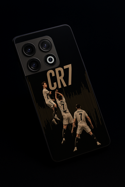 Air CR7 Premium Glass Back Cover For One Plus 13, 12, 11, 10, Nord Series The Case & Co