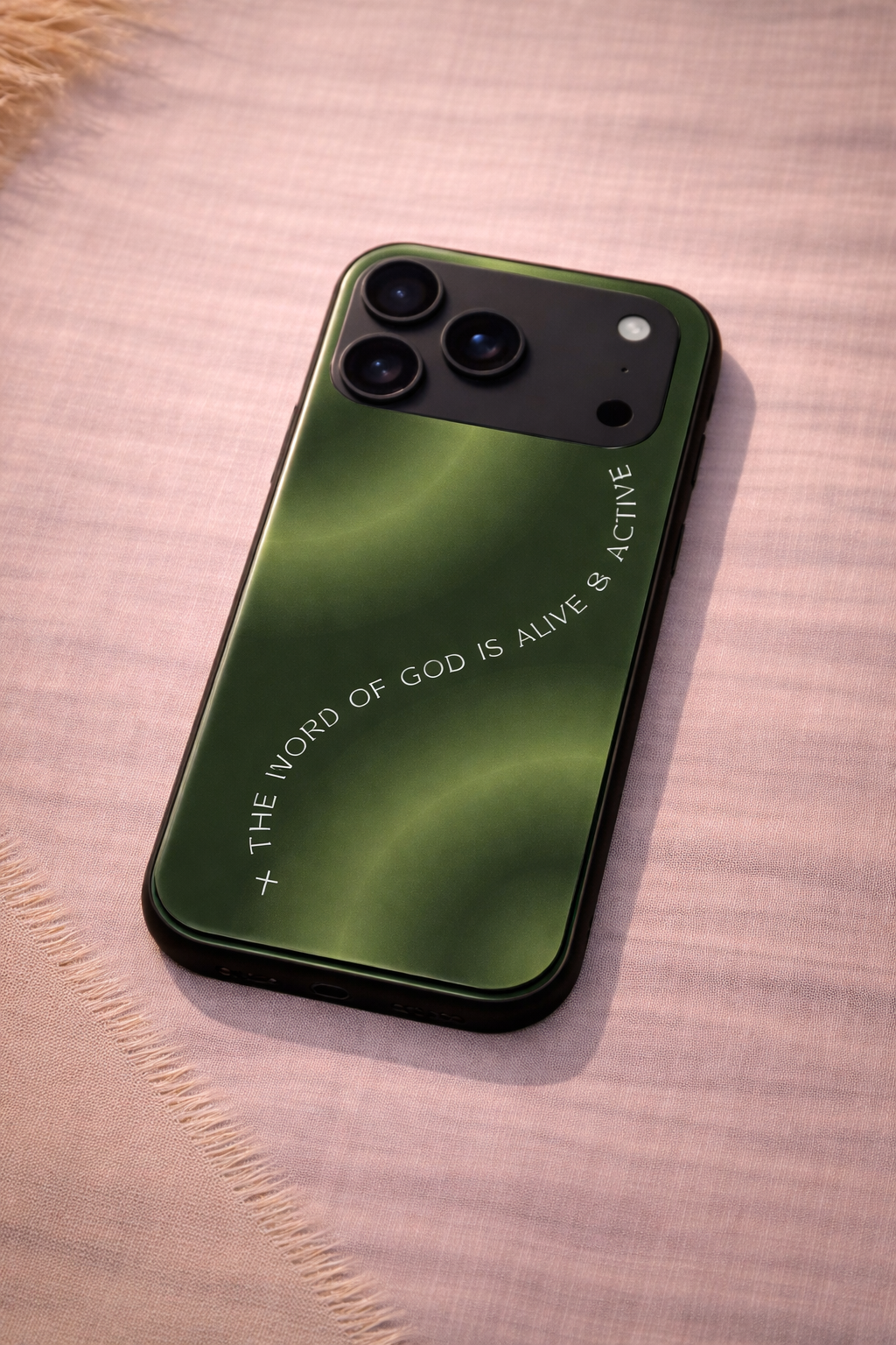 Alive & Active Premium Glass Back Cover For iPhone 11,12,13,14,15,16,17 Models The Case & Co