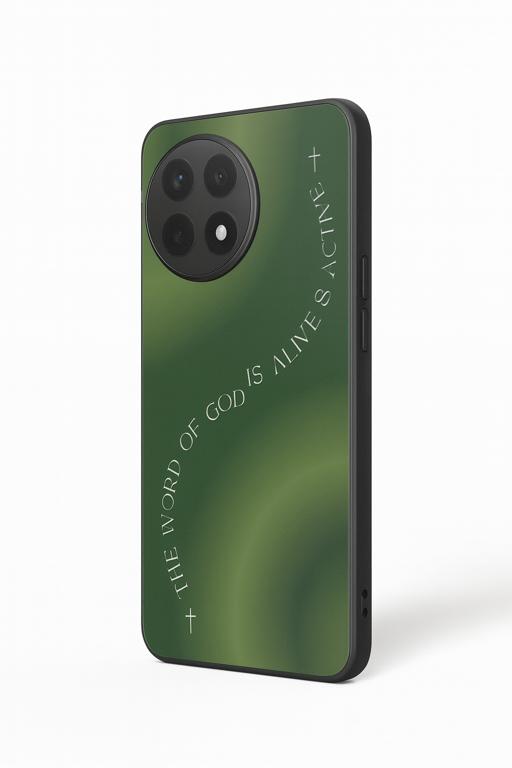 Alive & Active Premium Glass Back Cover For One Plus 13, 12, 11, 10, Nord Series The Case & Co