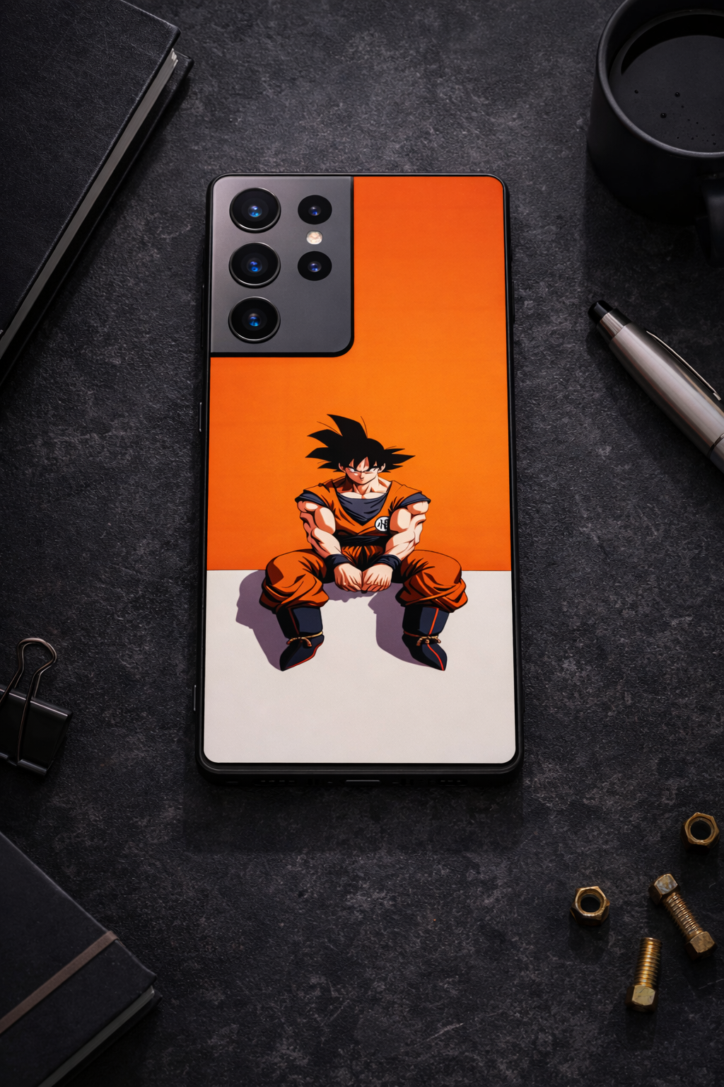 Anime Core Premium Glass Back Cover For Galaxy S, A, M & F Series The Case & Co