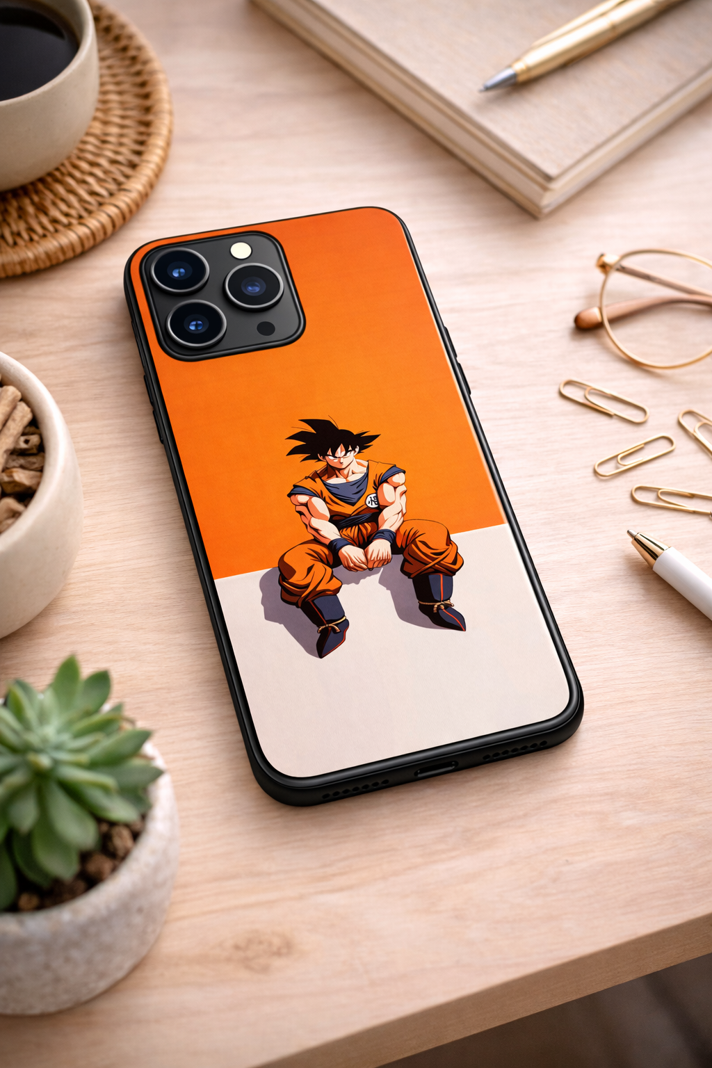 Anime Core Premium Glass Back Cover For iPhone 11,12,13,14,15,16,17 Models The Case & Co