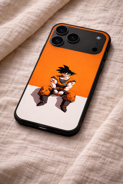 Anime Core Premium Glass Back Cover For iPhone 11,12,13,14,15,16,17 Models The Case & Co