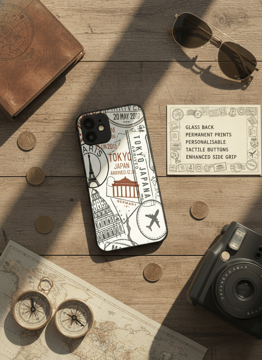 ARRIVE SOON Glass Back Cover For iPhone 11-17 The Case & Co