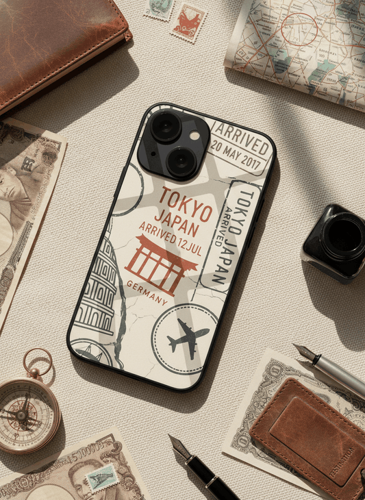 ARRIVE SOON Glass Back Cover For iPhone 11-17 The Case & Co
