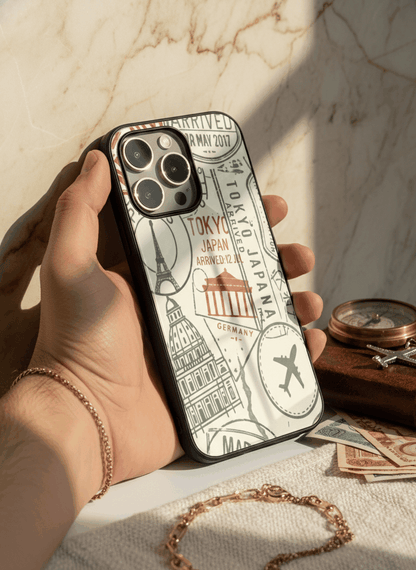 ARRIVE SOON Glass Back Cover For iPhone 11-17 The Case & Co