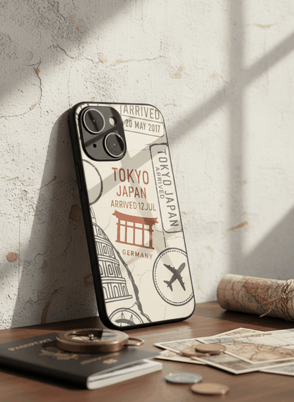 ARRIVE SOON Glass Back Cover For iPhone 11-17 The Case & Co