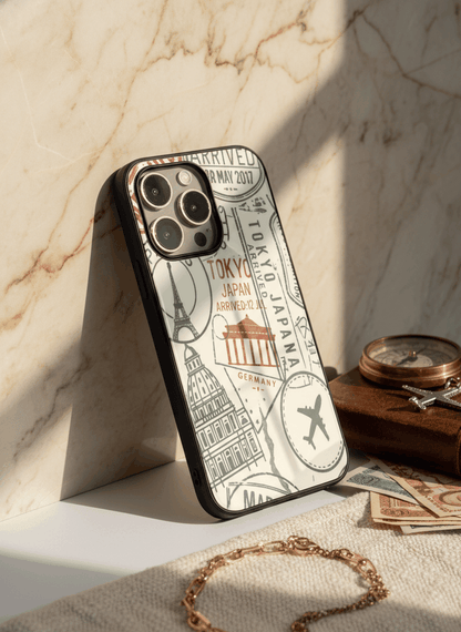 ARRIVE SOON Glass Back Cover For iPhone 11-17 The Case & Co