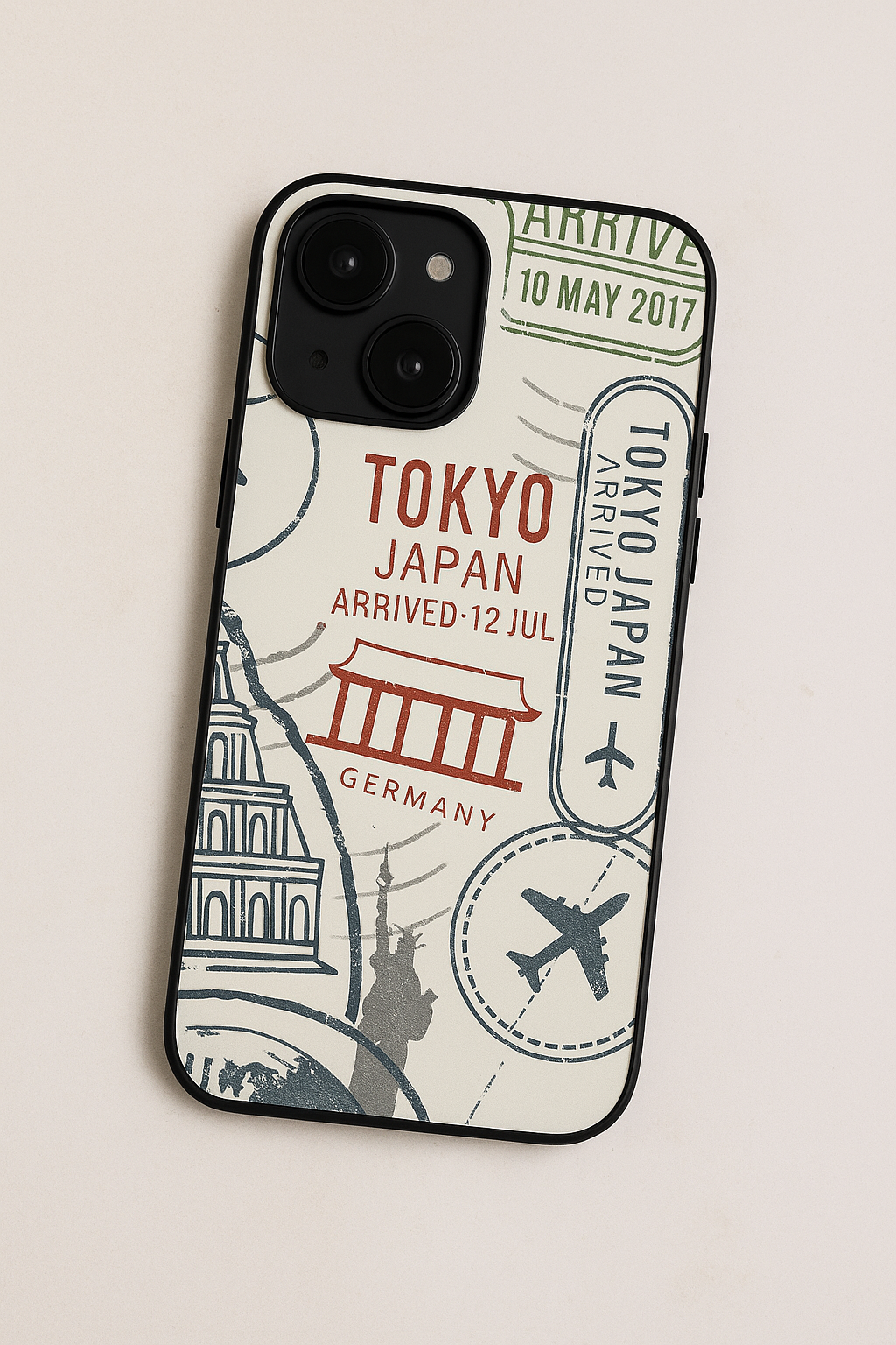 ARRIVE SOON Premium Glass Back Cover For iPhone 11,12,13,14,15,16,17 Models The Case & Co