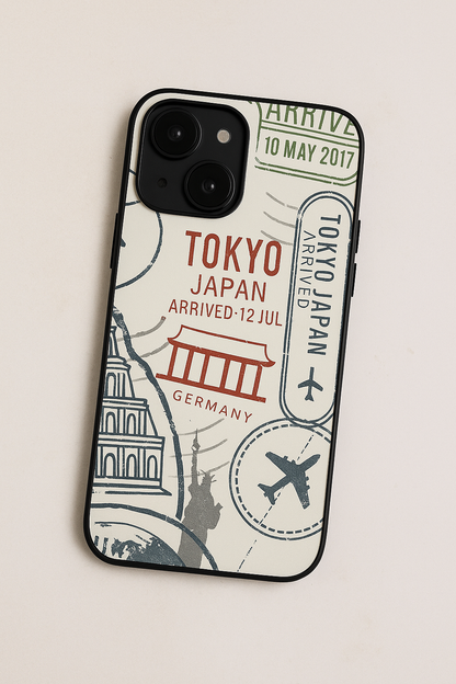 ARRIVE SOON Premium Glass Back Cover For iPhone 11,12,13,14,15,16,17 Models The Case & Co