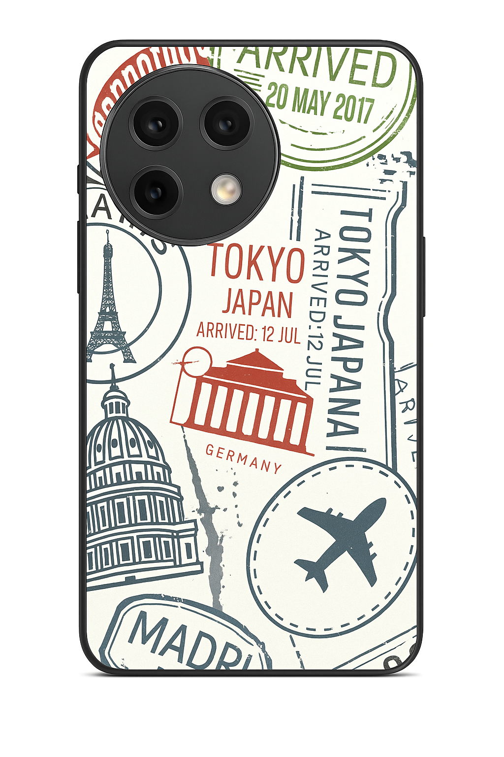 ARRIVE SOON Premium Glass Back Cover For One Plus 13, 12, 11, 10, Nord Series The Case & Co