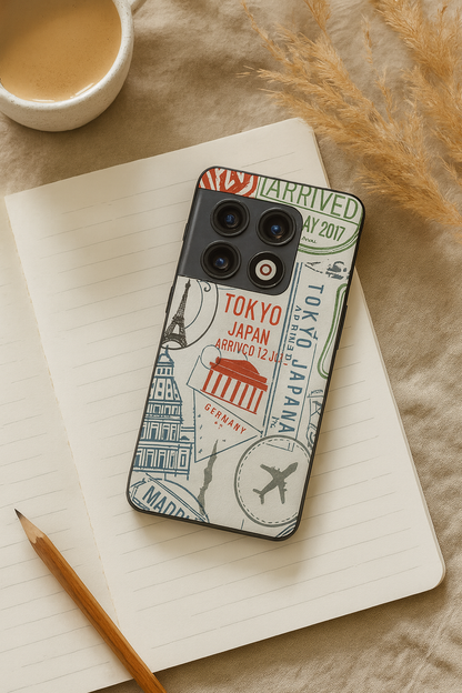 ARRIVE SOON Premium Glass Back Cover For One Plus 13, 12, 11, 10, Nord Series The Case & Co