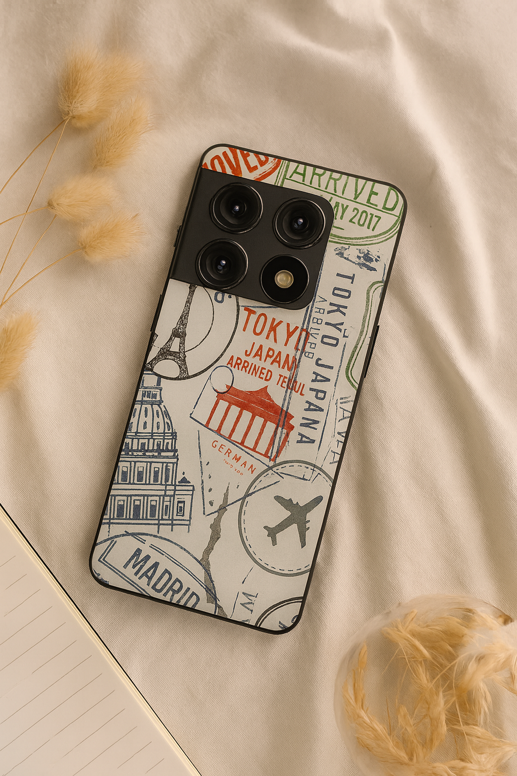 ARRIVE SOON Premium Glass Back Cover For One Plus 13, 12, 11, 10, Nord Series The Case & Co