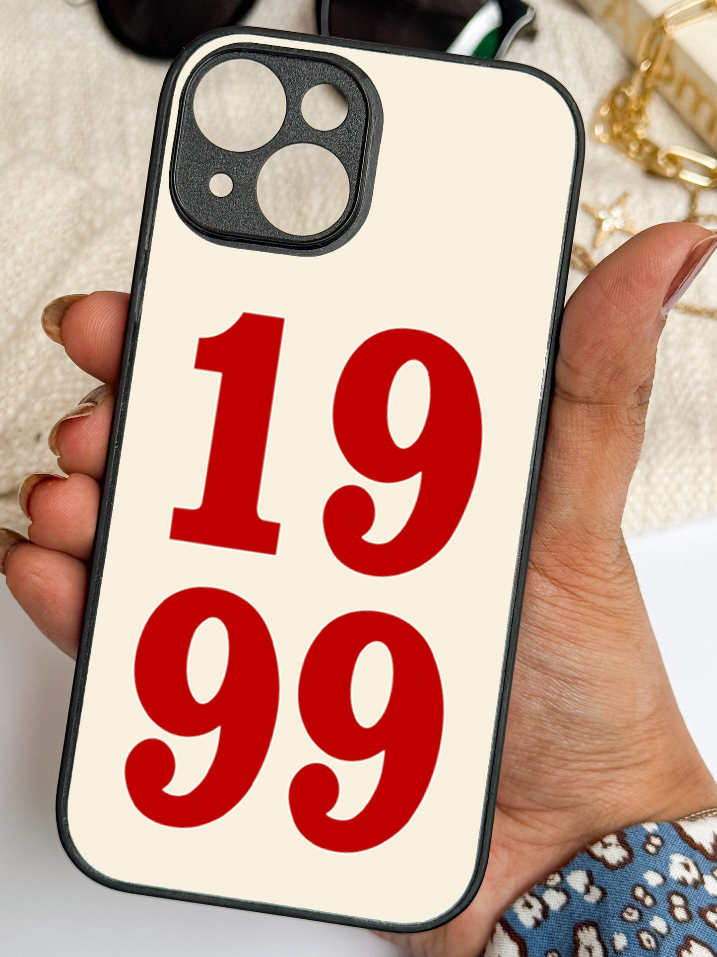 Back to ’99 Premium Glass Back Cover For iPhone 11,12,13,14,15,16,17 Models The Case & Co