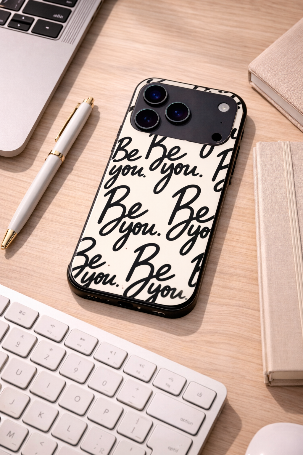 Be-You Premium Glass Back Cover For iPhone 11,12,13,14,15,16 Models The Case & Co