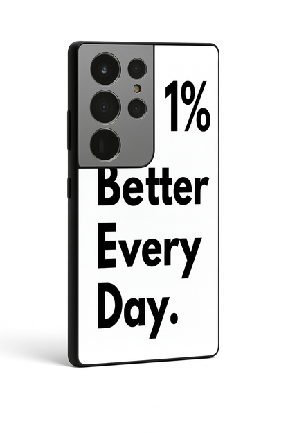 Better Every Day Premium Glass Back Cover For Galaxy S, A, M & F Series The Case & Co