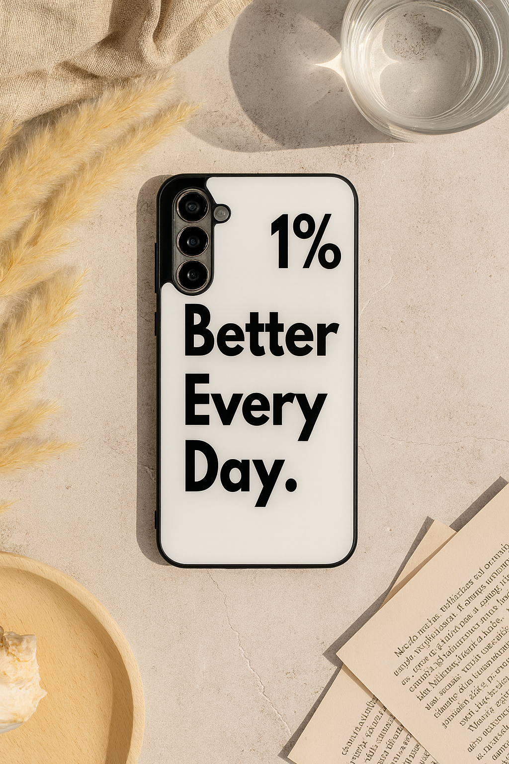 Better Every Day Premium Glass Back Cover For Galaxy S, A, M & F Series The Case & Co