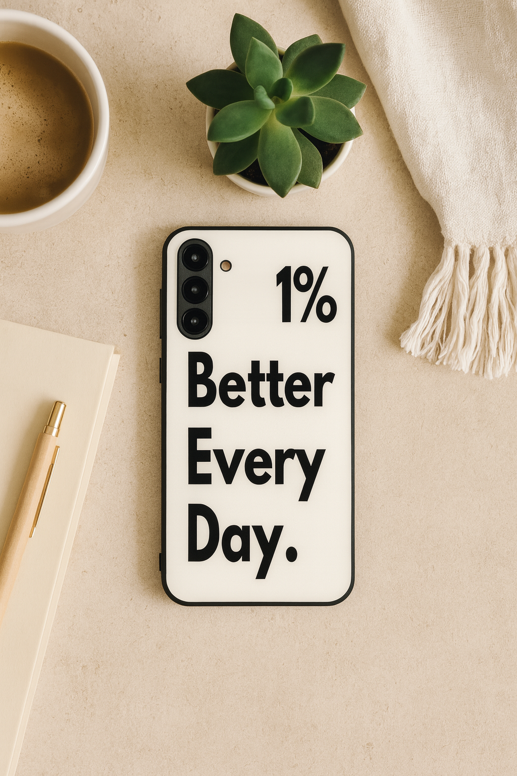 Better Every Day Premium Glass Back Cover For Galaxy S, A, M & F Series The Case & Co