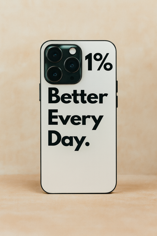 Better Every Day Premium Glass Back Cover For iPhone 11,12,13,14,15,16,17 Models The Case & Co