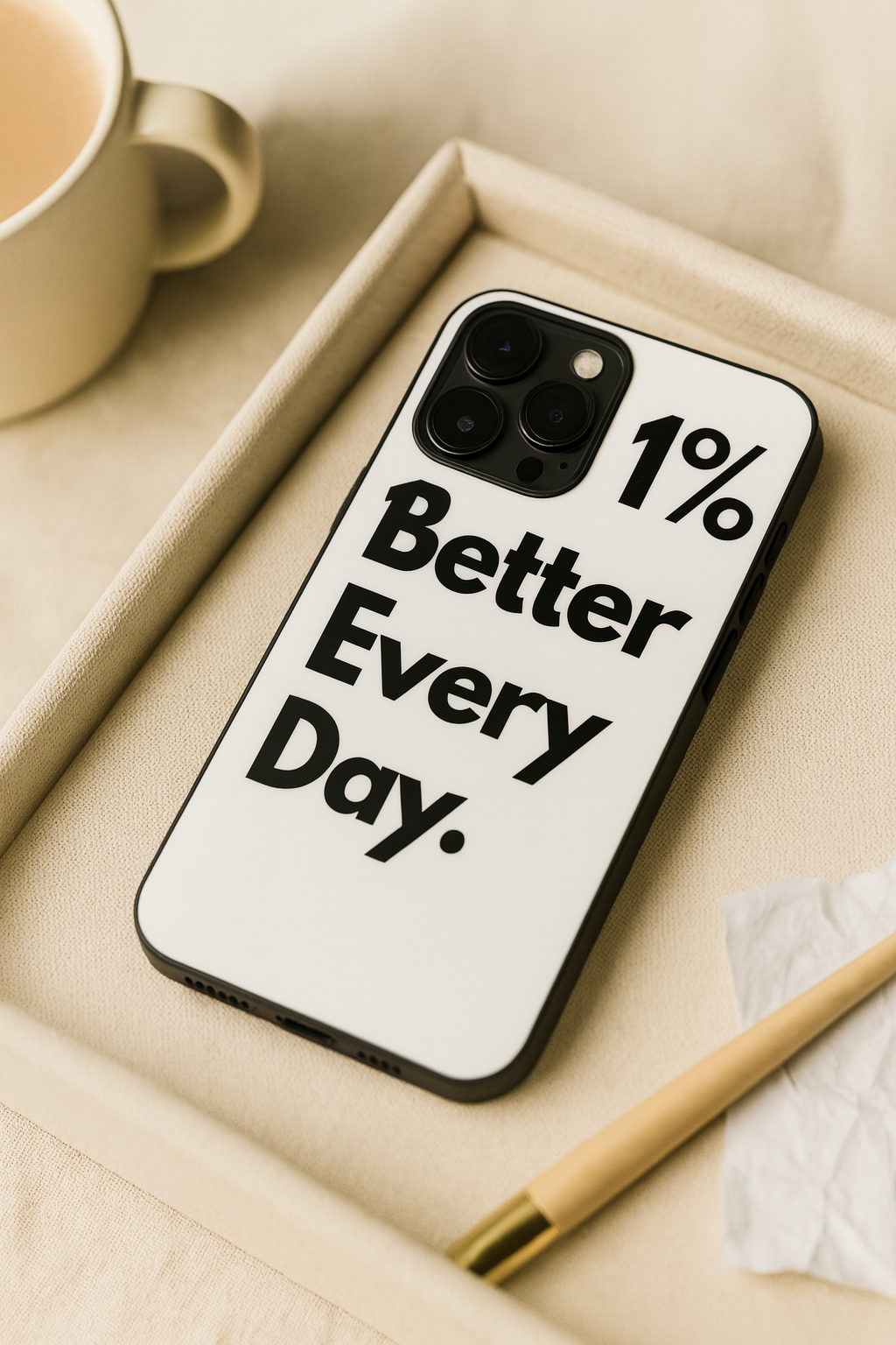 Better Every Day Premium Glass Back Cover For iPhone 11,12,13,14,15,16,17 Models The Case & Co
