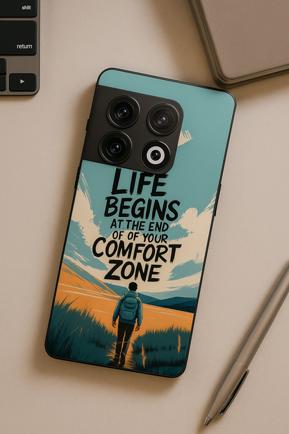 Beyond Limits Premium Glass Back Cover For One Plus 13, 12, 11, 10, Nord Series The Case & Co