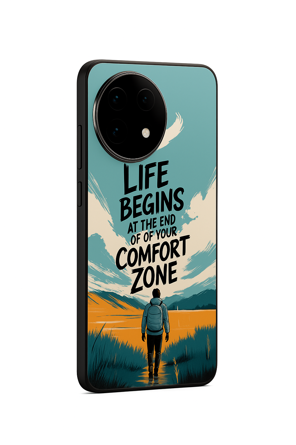 Beyond Limits Premium Glass Back Cover For One Plus 13, 12, 11, 10, Nord Series The Case & Co
