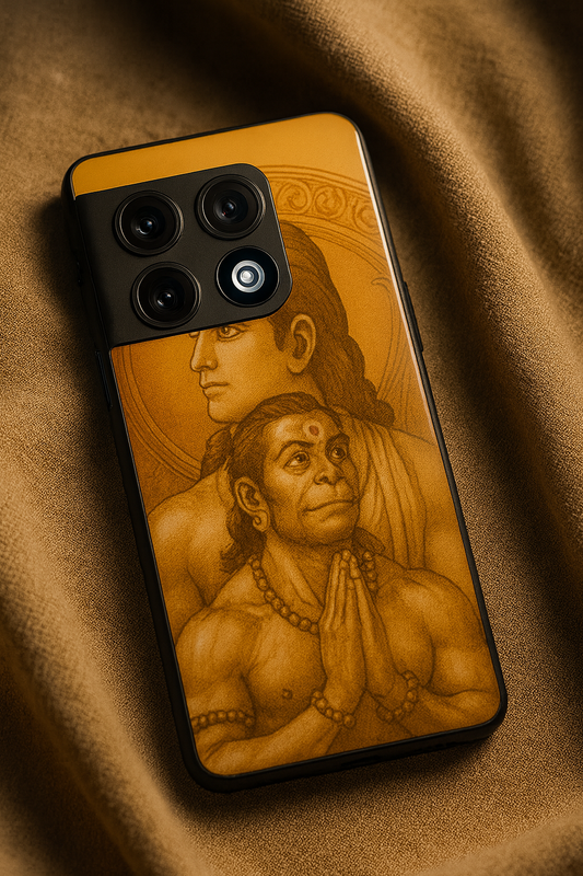 Bhakti Eternal Premium Glass Back Cover For One Plus 13, 12, 11, 10, Nord Series The Case & Co