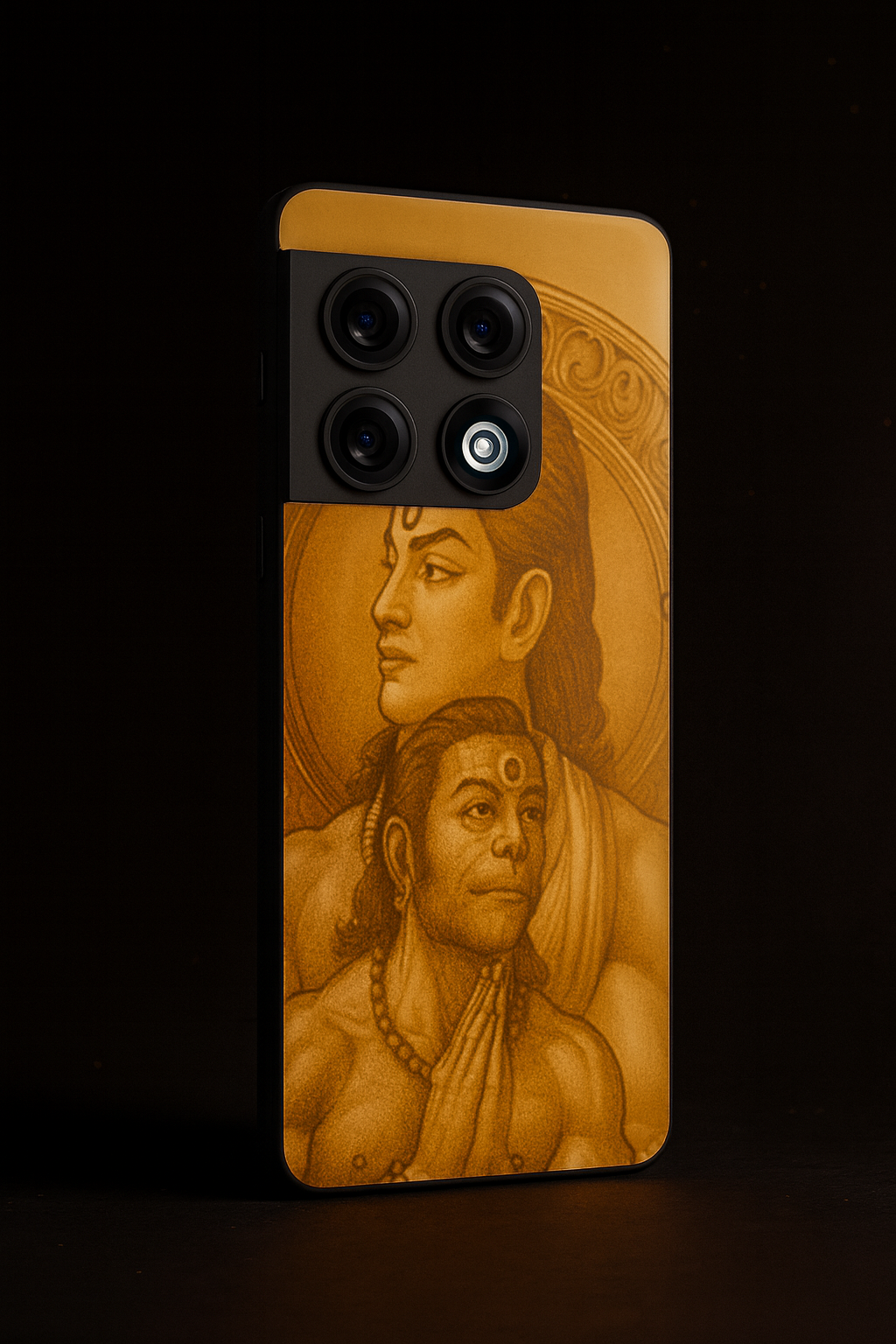 Bhakti Eternal Premium Glass Back Cover For One Plus 13, 12, 11, 10, Nord Series The Case & Co