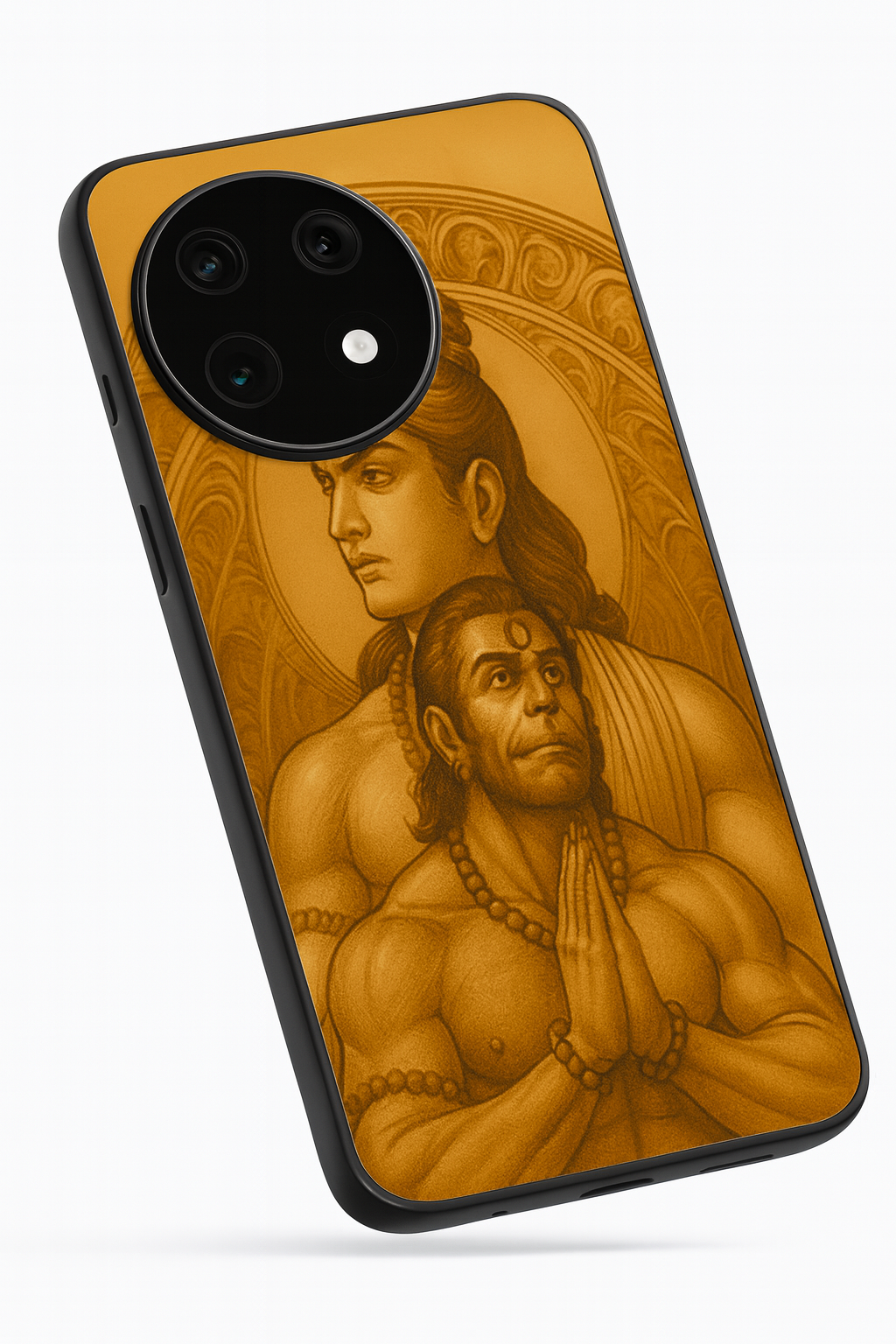 Bhakti Eternal Premium Glass Back Cover For One Plus 13, 12, 11, 10, Nord Series The Case & Co